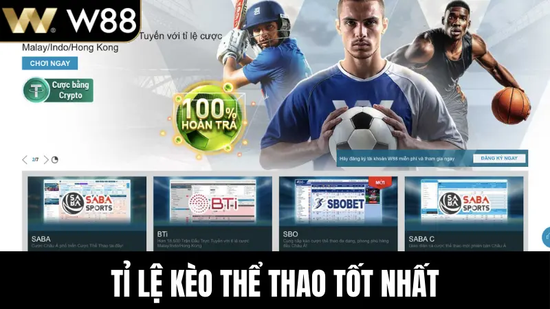 Tỉ lệ kèo thể thao tốt nhất